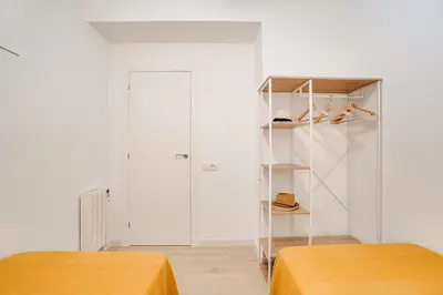 Cama o camas de una habitación en Apartamento Condal 2