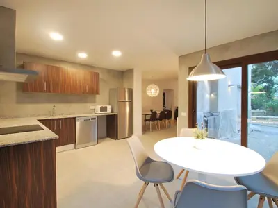 Una cocina o zona de cocina en Can Pau
