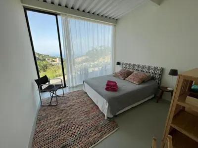 Cama o camas de una habitación en Energías Serenas