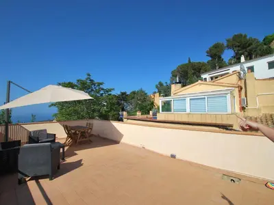 Un balcón o terraza de León