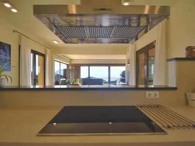 Una cocina o zona de cocina en Rosa