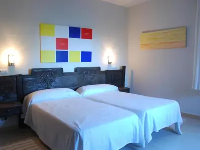 Cama o camas de una habitación en Rosa
