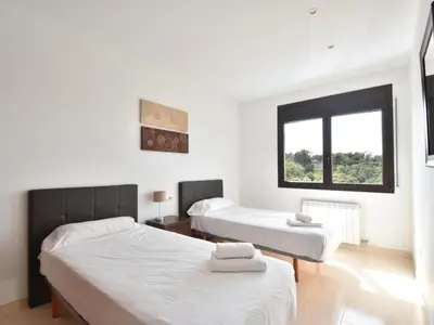 Cama o camas de una habitación en Torreta