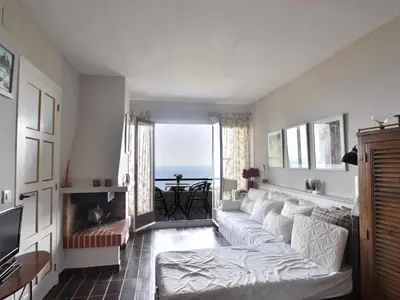 Cama o camas de una habitación en Miró Mar