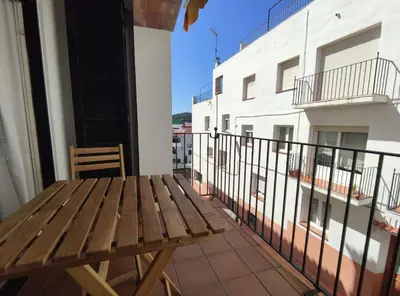 Un balcón o terraza de 2 minutes walking to the Beach parking included