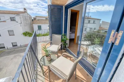 Un balcón o terraza de Can Pep