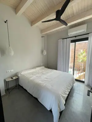 Cama o camas de una habitación en Casa Palma Pals 1