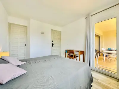 Cama o camas de una habitación en Mimoses CostaBravaSi