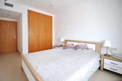 Cama o camas de una habitación en Santa Clotilde