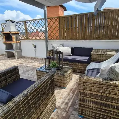 AL39 - Atico con barbacoa playa Fenals