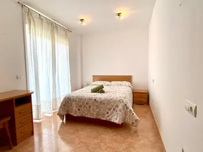Cama o camas de una habitación en Reconnectar Malgrat de Mar Colom I