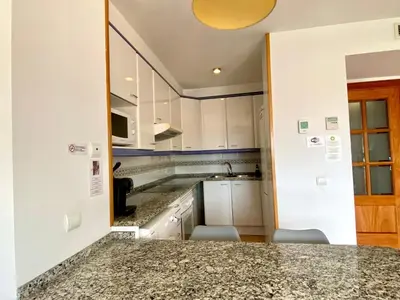 Una cocina o zona de cocina en Reconnectar Malgrat de Mar Colom I