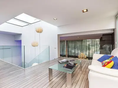 Zona de estar de Holiday Home Nathalie by Interhome