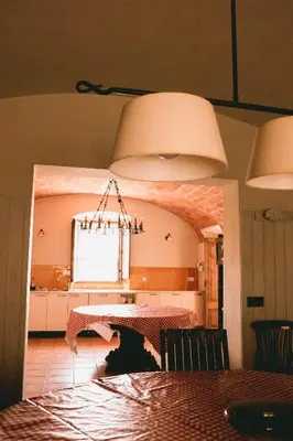 Cama o camas de una habitación en Can Sagué,Pals