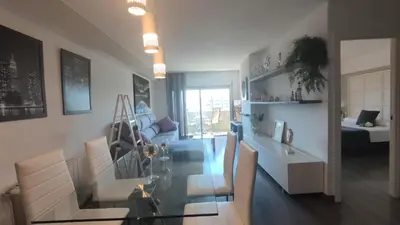 Zona de estar de VILLAS COSETTE Apartamento Plaza Europa