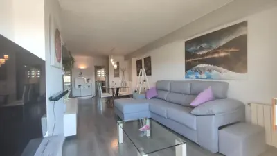 Zona de estar de VILLAS COSETTE Apartamento Plaza Europa