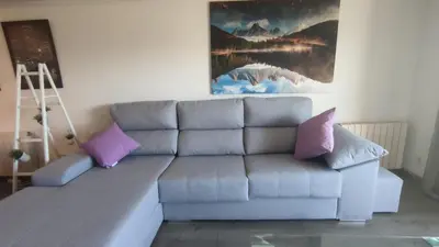 Zona de estar de VILLAS COSETTE Apartamento Plaza Europa