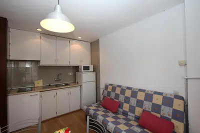 Una cocina o zona de cocina en Apartamento Holanda