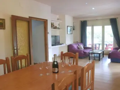 Zona de estar de Villa in Girona 4 bedrooms 0310