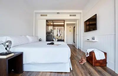 Cama o camas de una habitación en Delamar 4*Sup-Adults only (18+)