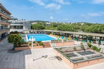 Piscina en o cerca de Mini-apartament cèntric a Platja d'Aro