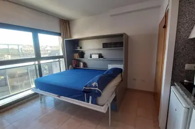 Una cocina o zona de cocina en Mini-apartament cèntric a Platja d'Aro