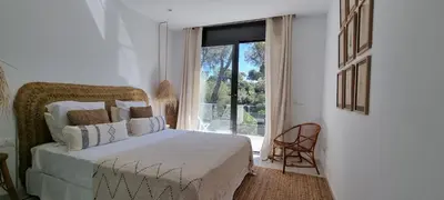 Cama o camas de una habitación en Casa Blanca