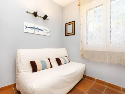 Cama o camas de una habitación en Holiday Home Zen by Interhome