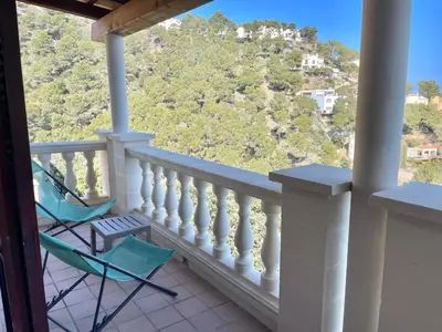 Un balcón o terraza de Magnifique villa vue mer