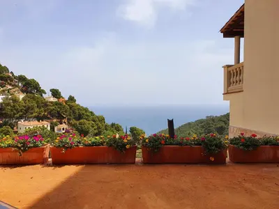 Paisaje cerca de esta villa