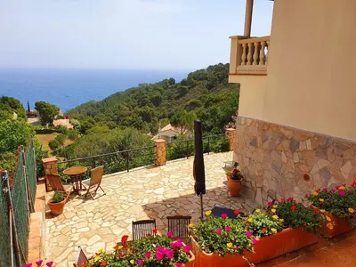 Paisaje cerca de esta villa