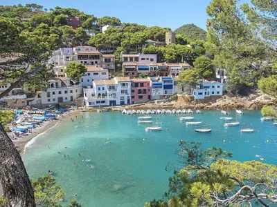 Paisaje cerca de esta villa