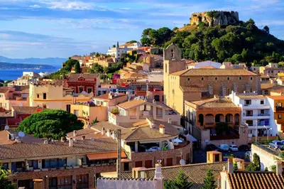 Paisaje cerca de esta villa