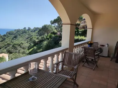 Paisaje cerca de esta villa