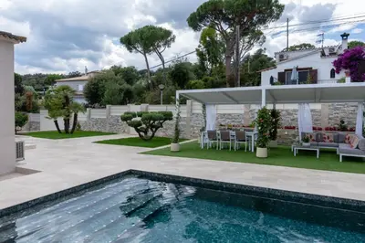 Piscina en o cerca de Casa Malvina