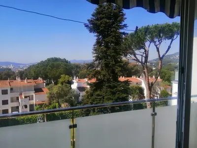 Vista general de una montaña o vista desde el apartamento