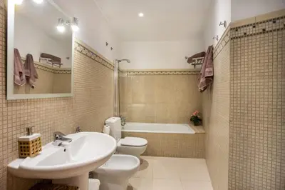 Un baño de Apartament al cor del barri vell de Girona