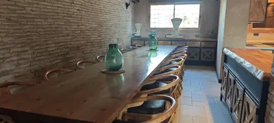 Una cocina o zona de cocina en Catalunya Casas An oasis for up to 26 nature loving guests!