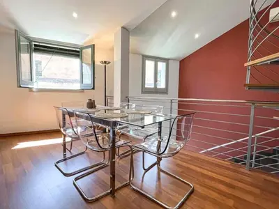 Plano de Loft Cort Reial Atico in the heart of the old town