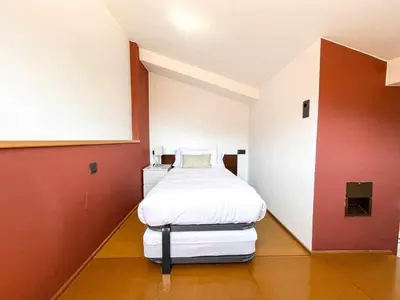 Cama o camas de una habitación en Loft Cort Reial Atico in the heart of the old town
