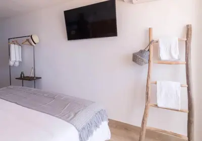 Cama o camas de una habitación en Banana Beach Boutique Studio