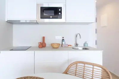 Una cocina o zona de cocina en Banana Beach Boutique Studio