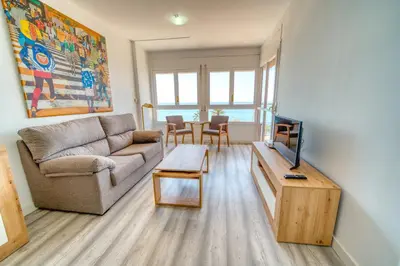 Zona de estar de HomeHolidaysRentals Aquilone - Costa Barcelona