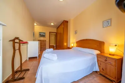Cama o camas de una habitación en HomeHolidaysRentals Fortuny - Costa Barcelona