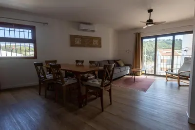 Zona de estar de Seamount, a beautiful house overlooking Tamariu