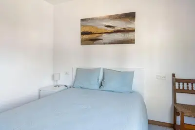 Cama o camas de una habitación en Seamount, a beautiful house overlooking Tamariu