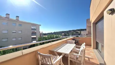 Un balcón o terraza de Apartment Loreto