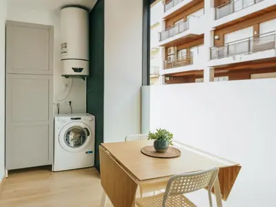 Una cocina o zona de cocina en Apartamento Platja Gran Palamós