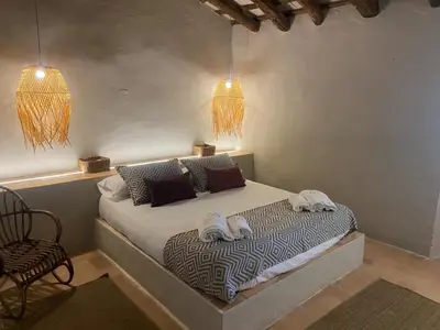 Cama o camas de una habitación en Torre Bertrana By Grup Duquessa