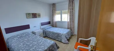 Cama o camas de una habitación en Bravaholidays-601-Lloret Park 1
